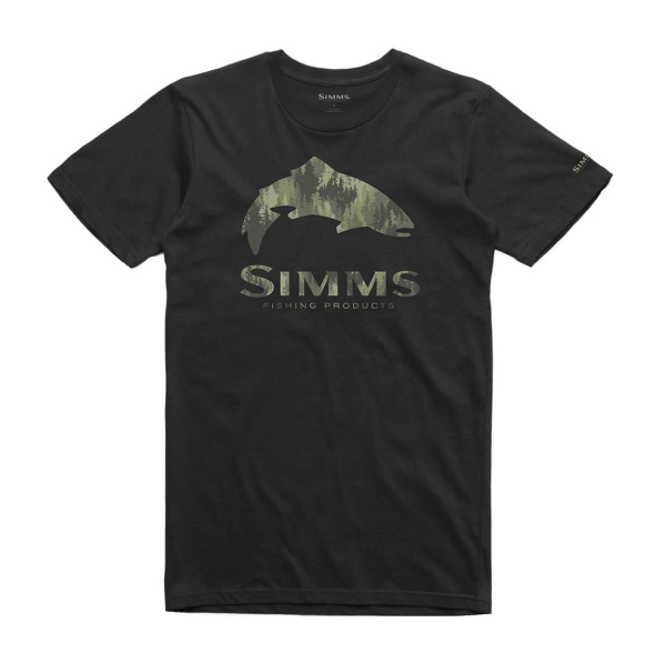 Simms Trout Pine Camo T-Shirt Simms Trout Pine Camo T-Shirt